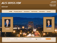 Tablet Screenshot of mls-boise.com